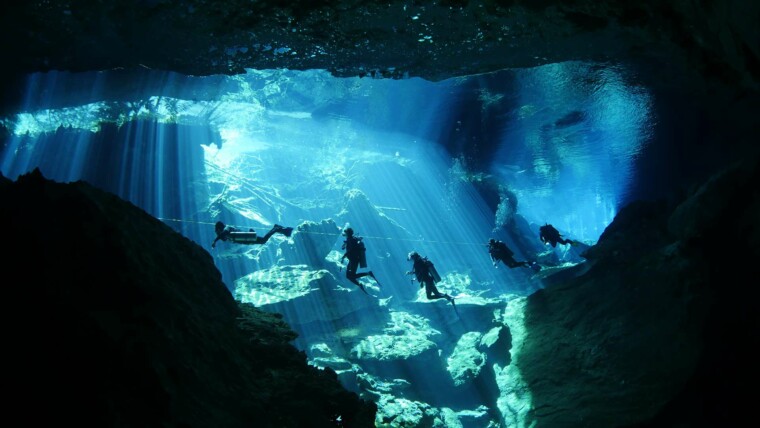 Cenote formation - Dune Mexique