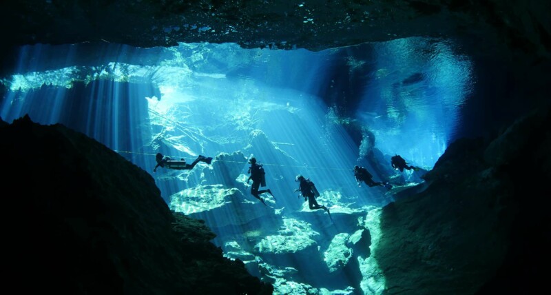 Cenote formation - Dune Mexique