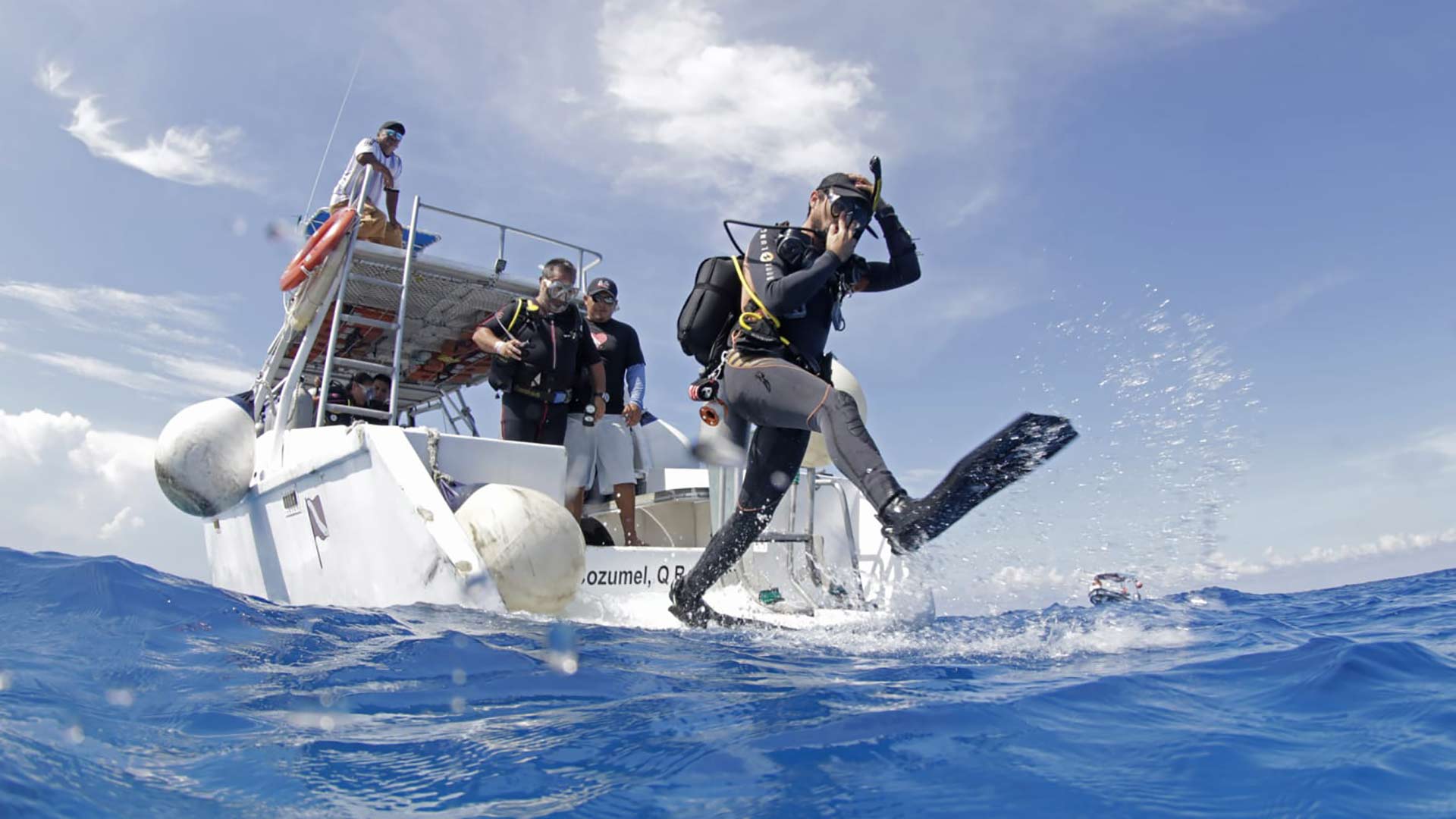 tuba plongée à tropical corail récif, établi avec génératif ai